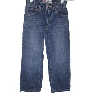 Levi's 549 Relaxed Straight Leg Blue Jeans - Adjustable Waist Size 6 Regular